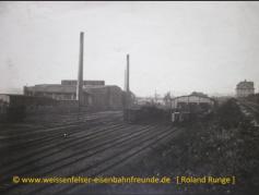 Rechteckschuppen & Wagenwerkstatt BW Weienfels Ende 1920-Jahre